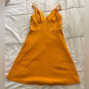 Wild Fable Mustard Yellow Dress